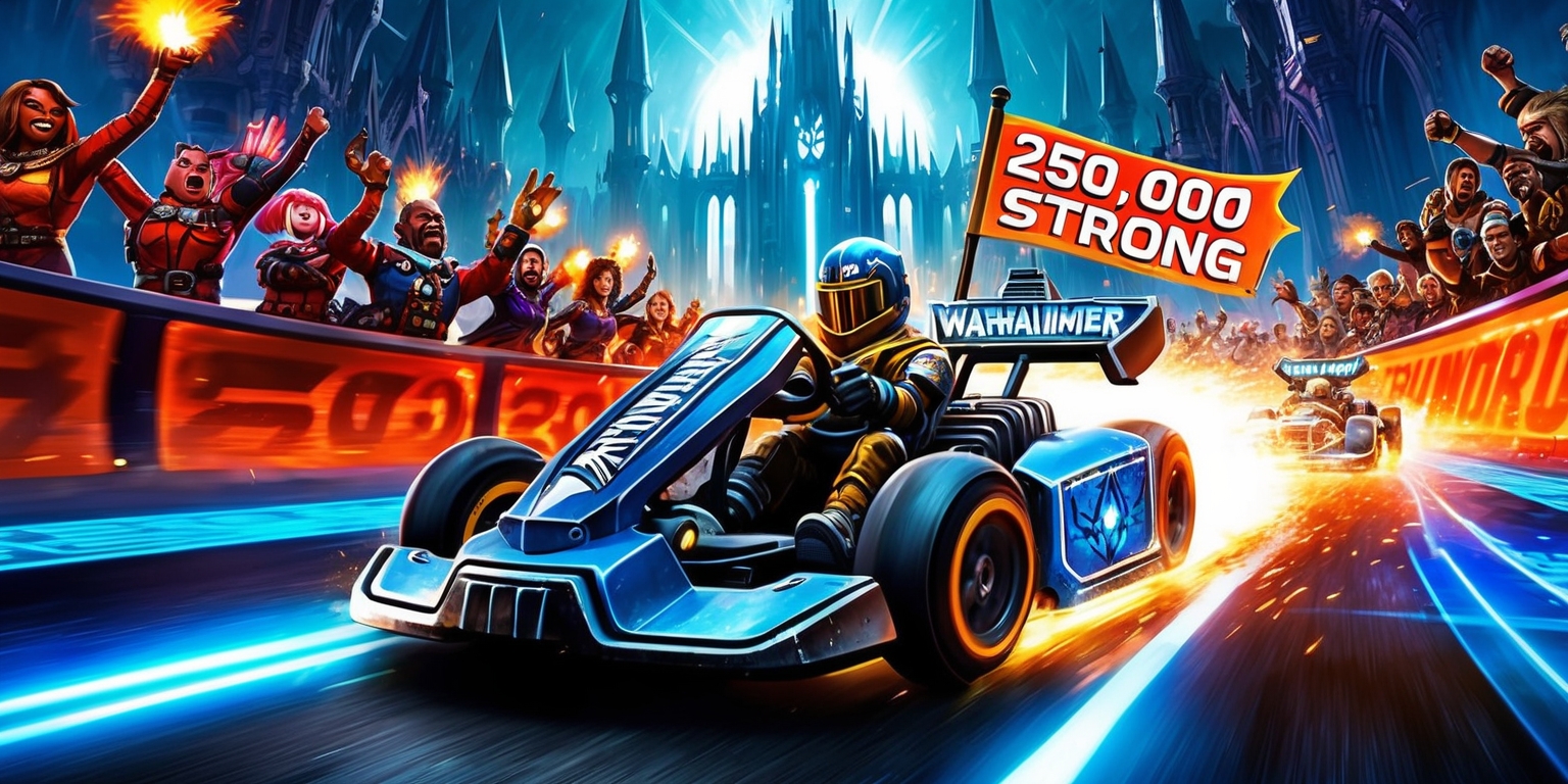 Warhammer Kart Racer Accelerates Full Launch, Ditches Microtransactions, and Honors 250,000 Testers
